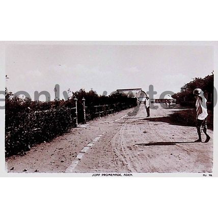 Yemen, Jopp Promenade, Aden, RP Postcard