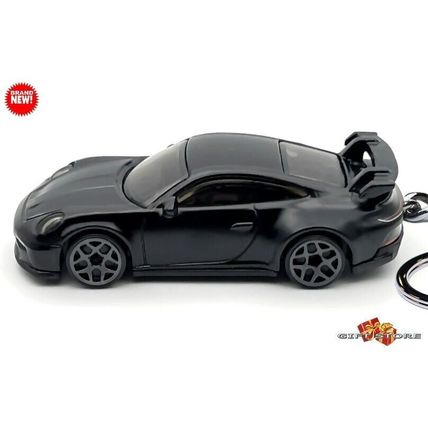 RARE KEYCHAIN CARBON BLACK PORSCHE 911 GT3 CUSTOM Ltd EDITION GREAT GIFT