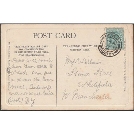Church Road, Hove, Sussex, 1904 - Wrench Postcard