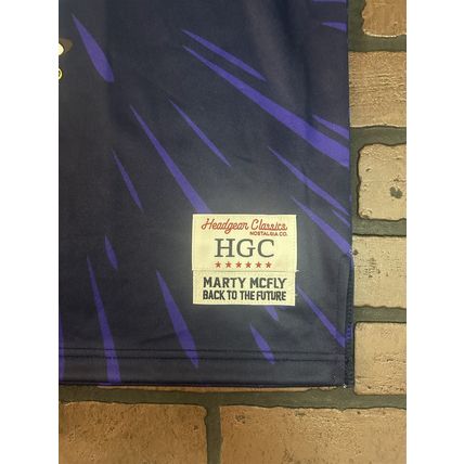BACK TO THE FUTURE Marty McFly Headgear Classics Basketball Jersey~Never Worn2XL