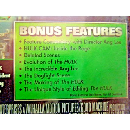 Universal Studios The Hulk (HD-DVD, 2006) Movie Brand New Sealed