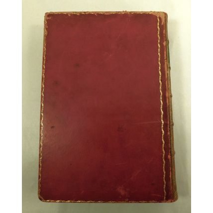 Antique Victorian Leather Hunting Book Rifle and The Hound In Ceylon 1874 Baker