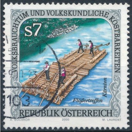Folk Customs & Art - Austria 2000 - F H - MiNr 2325