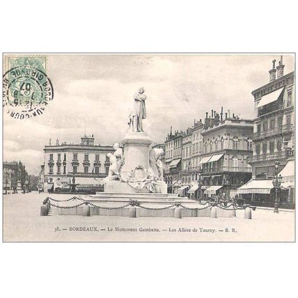 33 - Bordeaux - Le Monument Gambetta