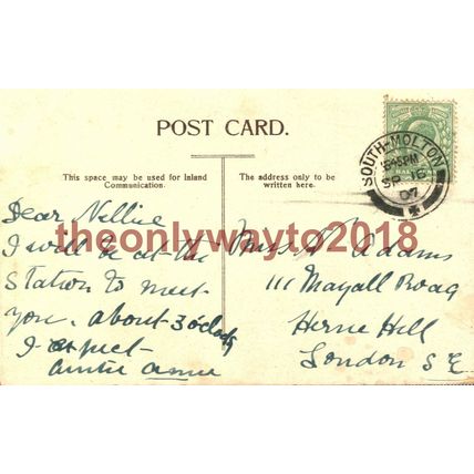 Marble Arch, London, Postcard, 1907