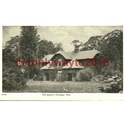 Queens Cottage, Kew, Surrey, G & P Postcard, 1910/20s?
