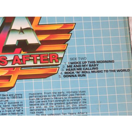 TEN YEARS AFTER VINYL LP.