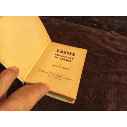 Big Little Book Lassie Adventure In Alaska By George S Elrick 4.0 VG Shape 1968