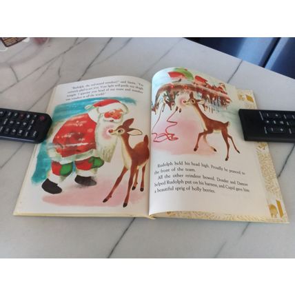 Old Little Golden Book Walt Disney Rudolph The Red Nose Reindeer G Edition 1963