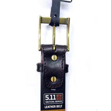 5.11 Tactical Casual Leather 1.5" Plain Belt 59501-Classic Brown-Medium