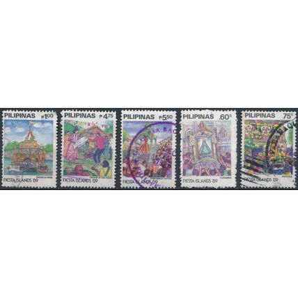 Fiesta Islands - Philippines 1989/90 - FH - MiNr 1943/4 & 1951/3