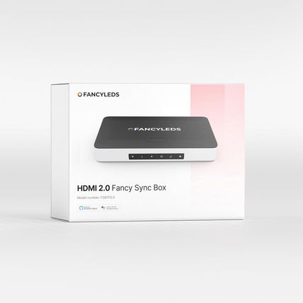 Fancy Sync Box Ambient TV Backlighting Syncing Box HDMI 2.0 All TV Sizes Fancyle