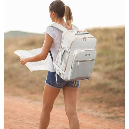 LOVEVOOK Carry on Travel Backpack, 40L Waterproof Large 17Inch Laptop Luggage Da