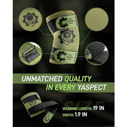 MANUEKLEAR 5Mm Neoprene Weight Lifting Elbow Sleeves for Men (1 Pair), Elbow Sle