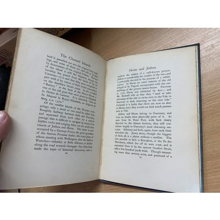 1911 The Channel Islands by Joseph E Morris Colour Illustrated HB Book (P3)