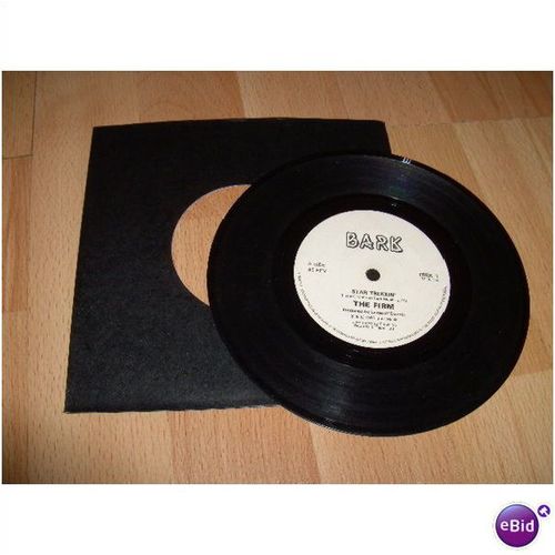 the firm,star trekkin.1987 7" vinyl.bark, trek 1