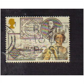 1987 GB QUEEN VICTORIA ANNIVERSAY 22P SG1368