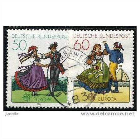 1981 Michel 1096/1097 - #2 fine used (o)