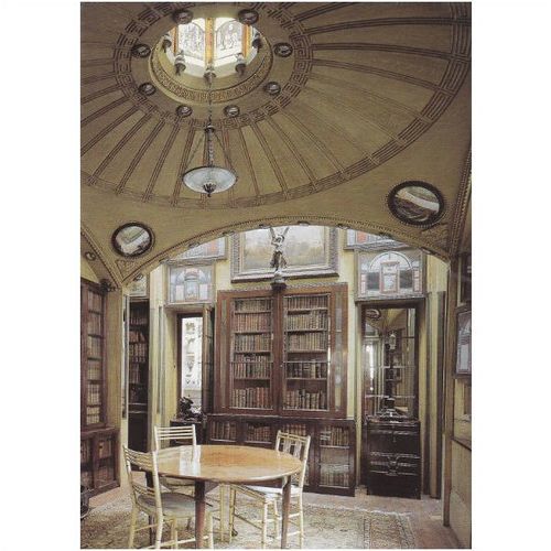 Colour Postcard - The Breakfast Room Sir John Soane's Museum London