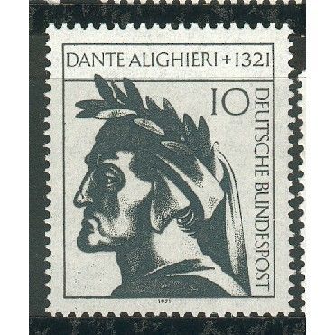 Germany 1971 - SG1595 - 650th Death Anniv of Dante Alighieri (unused)