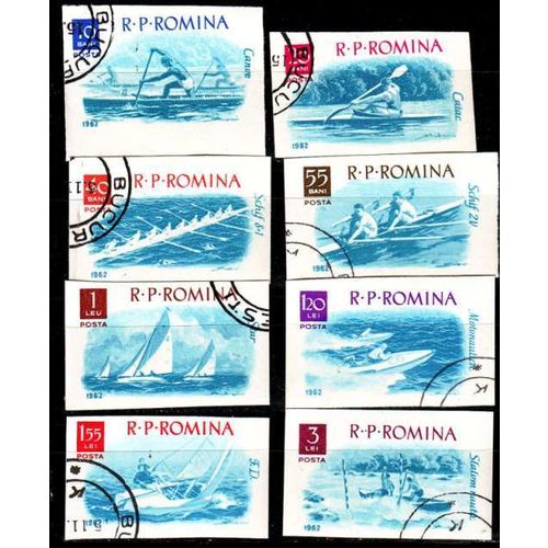 RUMÄNIEN ROMANIA [1962] MiNr 2056-63 ( O/used ) Sport geschnitten