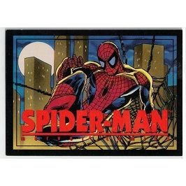 Franklin ' Crunch n Munch ' SPIDER-MAN Marvel card (1993)