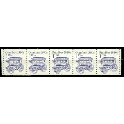 2225b 1c Omnibus Very Fine MNH Dry Gum PNC 3/5 P0668