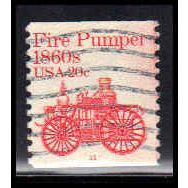 Used 1908 20c Fire Pumper Fine CNS 11 PA5744