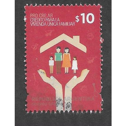 ARG 2014 $10.00 'THE DECADE, NEW LAWS' FINE USED (EBID79-145)