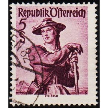 Austria. 1948 5s S.G.1142 Used