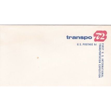 United States Transpo 72 8c prepaid Cover unused VGC