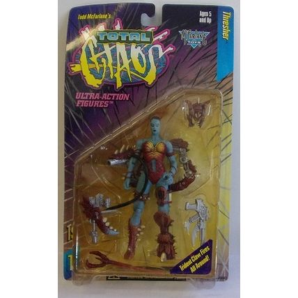 TOTAL CHAOS ' THRESHER ' action figure (1996)