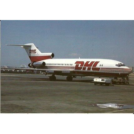 Aviation DHL B727-22C Postcard (World Aviation WAP 30)