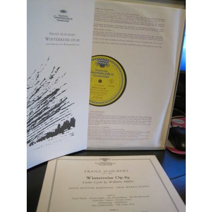 Winterreise- Shubert - 2 LP Box Set
