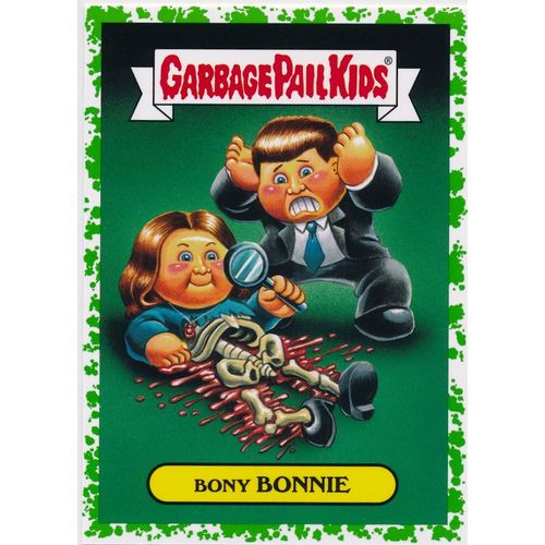 2016 GPK Prime Slime Trashy TV Crime TV Series #4a Bony Bonnie Green Spit