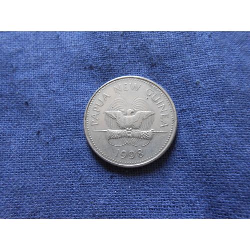 1998 PAPUA NEW GUINEA 20 TOEA COIN.