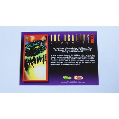 Deathwatch 2000 base trading card # 55 (A) 1993 Classic Games