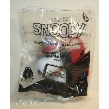 2018 McDonalds Peanuts Snoopy #2 Snoopy as the Beagle Scout Mint in Package