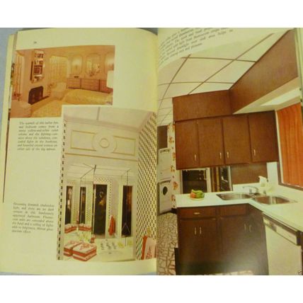 DECORATING WITH LIGHT by ELEANOR ADAMS vintage home fixtures decor illustrated