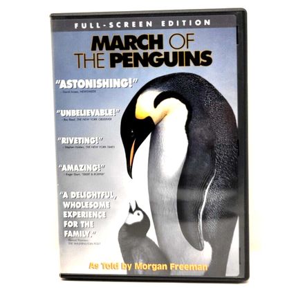 March of the Penguins (DVD, 2005, Full Screen) (L35)