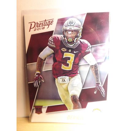 2018 Panini Prestige DERWIN JAMES (Florida State/ Chargers) Rookie Card #284