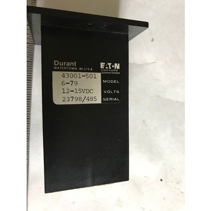 new Durant 43001-501,12-15VDC 5-Digit Counter,AA