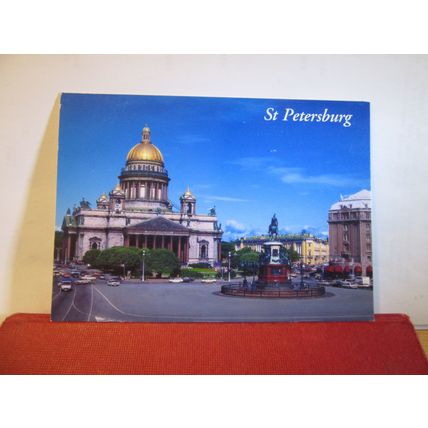 ST. ISSAC'S CATHEDRAL, ST. PETERSBURG, RUSSIA unused postcard 2004 pm =