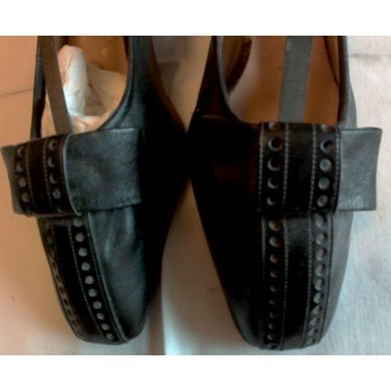 Vintage 1950's Black Shoes