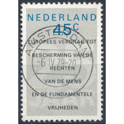 Human Rights Treaty - Netherlands 1978 - F H - MiNr 1119