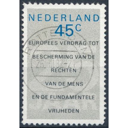 Human Rights Treaty - Netherlands 1978 - F H - MiNr 1119