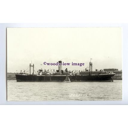 c3137 - Blue Funnel Cargo Ship - Perseus - photograph