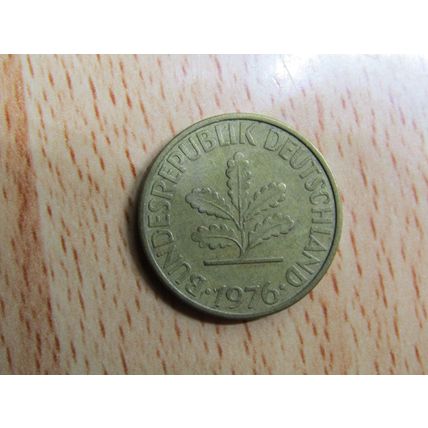 1976g 10 Pfennig Germany Coin