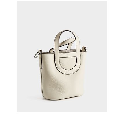 Genuine Leather Women Handbags Tote Purse Shoulder Bag White