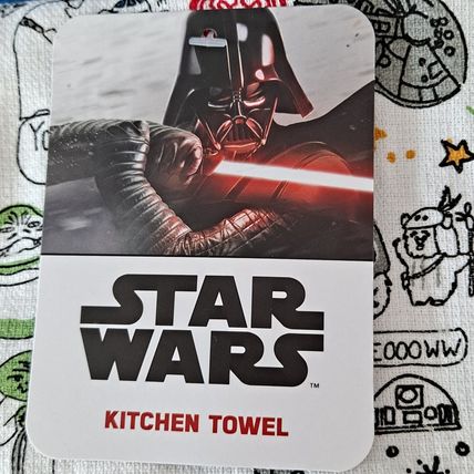 NEW Lot 2 STAR WARS Kitchen TOWELS Dish Hand Bathroom